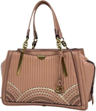 Coach Pre-owned Handbags, female, Pink, Size: ONE SIZE Pre-owned Handbag