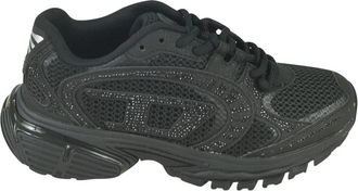 Diesel S-Pro-V-Dense Mesh Sneakers - Dames - Sneakers - Zwart - 36 EU - Leer - Schoenen