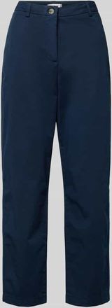 Tommy Hilfiger Slim Fit Chino aus Baumwoll-Mix in Marine, Gr&ouml;&szlig;e 34