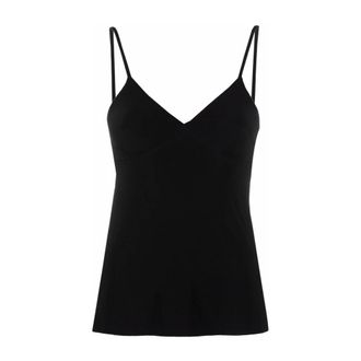 Norma Kamali Mujer, Camisetas, Negro, Talla: XS