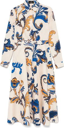 Etro Chemisier con stampa paisley - Toni neutri