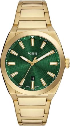 Fossil Everett Horloge Fs 6090 - Heren - Horloges - Geel - ONE Size - Accessoires