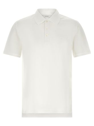 Givenchy White Cotton Polo Mens Shirt