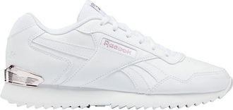 Reebok Women Glide Ripple Clip Sneaker, Ftwr White/Ftwr White/Rose Gold, 7