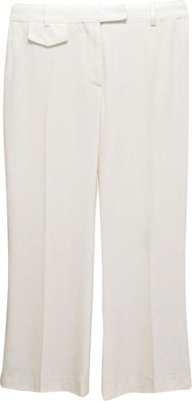 Alexander McQueen White Trousers Size M