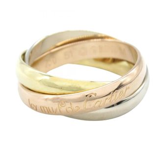 Cartier Gold Silver Yellow Gold (18K) Pink Gold (18K) White Gold (18K) Band Ring (Pre-Owned)