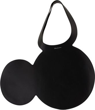 Coperni Mickey Shopper Bag - Leather - Black