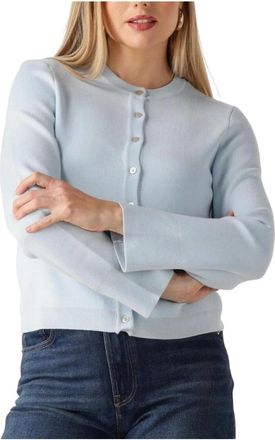 Y.A.S Y.a.s, Truien & Vesten, Dames, Blauw, XS, Yaseena LS Knit Cardigan