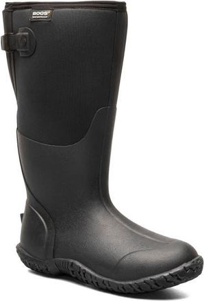 Bogs Mesa Insulated Adjustable Calf Waterproof Boot in Black at Nordstrom, Size 10