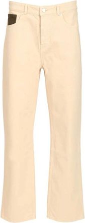 Dr&ocirc;le de Monsieur Cotton Straight Jeans - Heren - Regular Fit Jeans - Beige - W32 - Katoen - Jeans