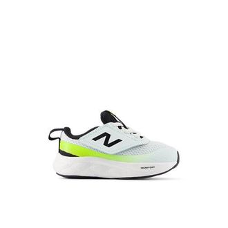 New Balance Ni&ntilde;os Fresh Foam 625 New-B Hook & Loop en Azul/Verde/Negro, Malla, Talla 18.5