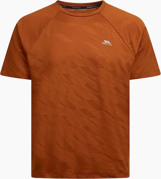 Trespass Mens Trespass Mens Trillon Short-Sleeved Jersey - Orange - Size: 40
