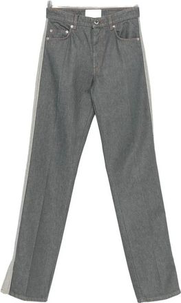 Sportmax Rechte jeans - Dames - Regular Fit Jeans - Grijs - W27 - Jeans