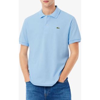 Lacoste Regular Fit Piqu&eacute; Polo in Overview at Nordstrom, Size 9