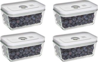 J.A. Henckels International Zwilling J.A. Henckels Fresh & Save 4Pc Glass Food Storage Container Set