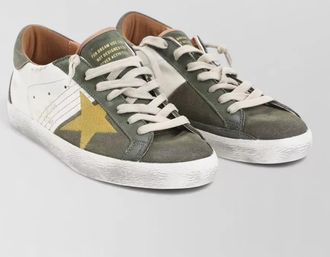 Golden Goose leather low-top sneakers