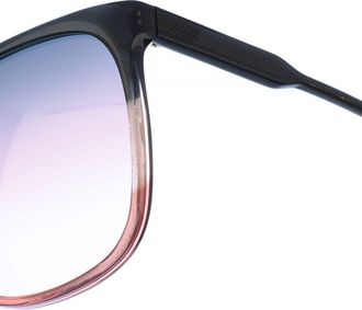 Victoria Beckham Womens Oval shaped sunglasses VB610SCB women - Black - One Size