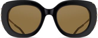 Matsuda M2069 BLK Mens Sunglasses Black Size 49