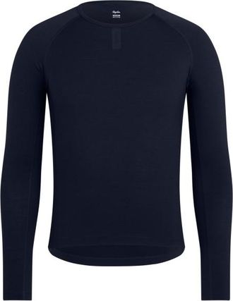 Rapha Merino Base Layer Long Sleeve Merinounterw&auml;sche f&uuml;r Herren | blau