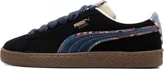 Puma Suede Bz Emb Black Navy Marzipan Light Blue 399021-01