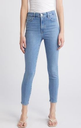 Frame Denim Le High Ankle Crop Skinny Jeans in Clearwater at Nordstrom Rack, Size 30