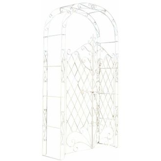 Clp Clp - Arco De Jard&iacute;n Con Puerta Melissa Crema Antiguo