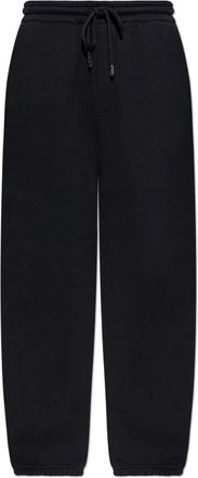 Jacquemus Trainingsbroeken met Patch - Heren - Sweatpants - Zwart - XL - Katoen - Broeken