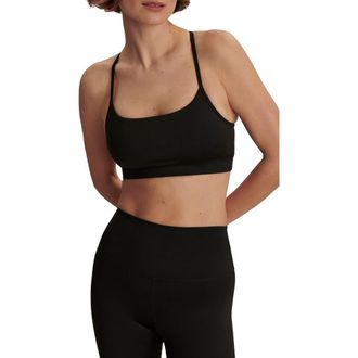 Varley Assure Cerys Sports Bra in Black at Nordstrom, Size Large