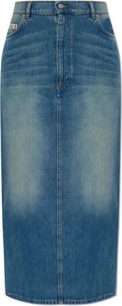 Moschino Denim Rok - Dames - Spijkerrokken - Blauw - L - Denim - Rokken