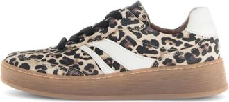 Gabor Schoenen, Dames, Veelkleurig, 38 EU, Leer, Sneaker met veters