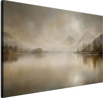 OEM Cuadro Sobre Lienzo Italiano De 90 X 60 Cm - Estilo R&uacute;stico - Naturaleza Cuadro Sobre Lienzo Italiano De 120 X 80 Cm - Estilo R&uacute;stico - Naturaleza
