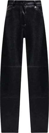 Twinset Pantaloni in finta pelle - - Trousers - Donna - Nero - XS
