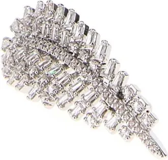 Swarovski Brooch - Silver