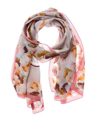 Jimmy Choo London Logo Silk Scarf