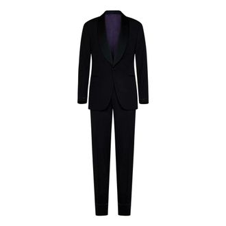 Ralph Lauren Hombre, Trajes, Negro, Talla: M