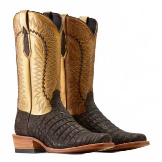 Ariat Mens Futurity Caiman Cutter Toe Cowboy Boot In Multi