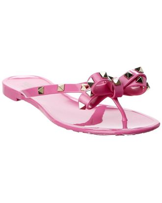 Valentino Rockstud Rubber Flip Flop