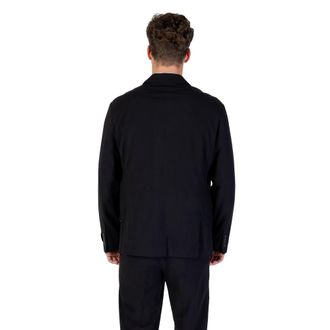 A|X Armani Exchange Lyocell Blend Blazer - Black