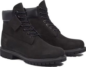 Timberland Mens Ankle Boot Premium 6-Inch Black Leather