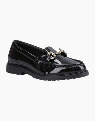 Hush Puppies Womens Verity Womens Loafers - Black - Size: 8
