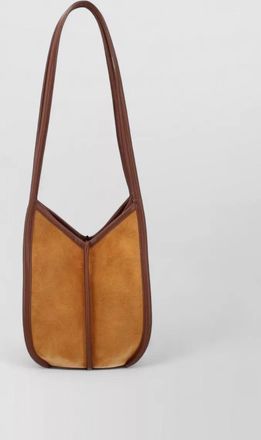 Hereu calella suede bucket shoulder bag