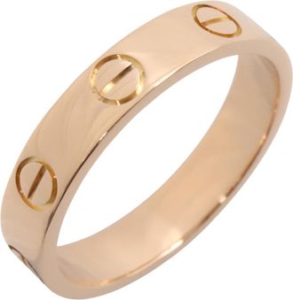 Cartier Gold Pink Gold (18K) Band Ring (Pre-Owned)