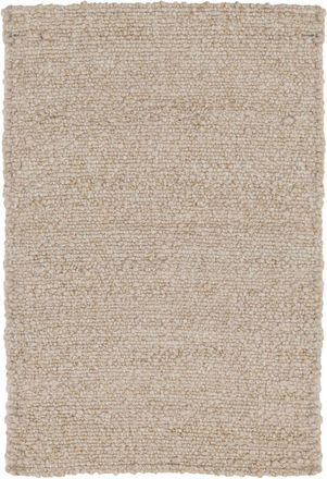 AFK Living Alfombra de lana tejida a mano con rizo marrón 120 x 170 cm