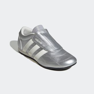 adidas Sneaker ADIDAS SPORTSWEAR TEKWEN, Damen, Gr. 38,5, weiss (matte silber, sanftes wei&szlig;, core schwarz), Synthetik, Schuhe Sneaker