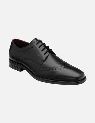 Lotus Mens Dartford Mens Wingtip Shoes - Black - Size: 11
