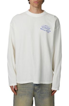 Good For Nothing Long Sleeve Icarus T-Shirt in Ivory at Nordstrom, Size X-Large Uk