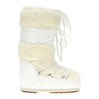 Moon Boot Botas Icon de Piel Sint&eacute;tica - Shoes - Mujer - Blanco - 39 EU