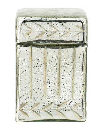 A&B Home Discontinued A&B Home 6In Vine Glass Lidded Box