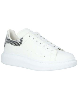 Alexander McQueen Alexander Mcqueen Mens Calfskin Leather Oversized Sneaker (Authentic Pre- Loved)