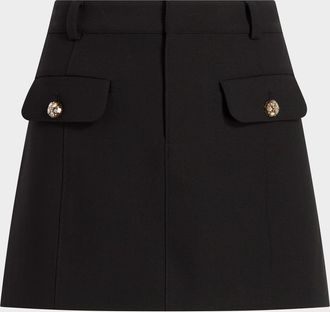 Cinq &agrave; Sept Lovina A-Line Mini Skirt